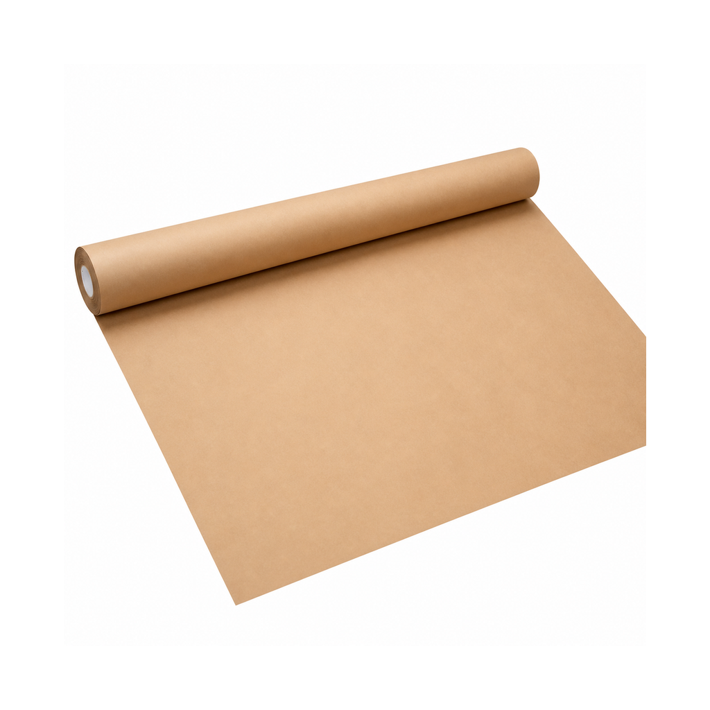 Brown Kraft Wrapping Paper Roll